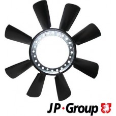 JP Group 1114900300 - JP GROUP VW крильчатка вентилятора радіатора Passat 2.8 -05. AUDI A4-A6-A8 2.4-2.8.