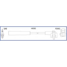 HITACHI 134673 - HUCO FORD Комплект высоковольтных проводов Fiesta.Escort