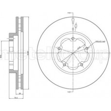 Cifam 800-898 - CIFAM FORD Гальмівний диск переднії Transit 06-