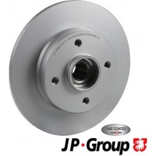 JP Group 4163201100 - JP GROUP CITROEN диск гальмівний задн c підш. з кільцем ABS Citroen C3.C4 Peugeot 207.307  249930