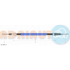 Adriauto 41.0221.1 - ADRIAUTO RENAULT трос ручного гальма задн. лів.-прав. диск Laguna ABS 97-