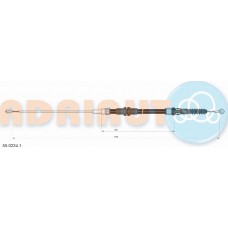 Adriauto 55.0224.1 - ADRIAUTO VW трос ручного гальма прав-лів Caddy 04-. 1705-540mm