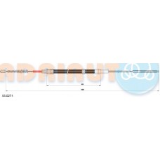 Adriauto 55.0271 - Трос гальмівний VW Golf III Variant drum br. LH-RH 95-97