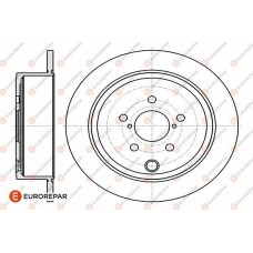 EUROREPAR 1642779480 - EUROREPAR 8708309198 ДИСК ГАЛЬМ?ВНИЙ ЗАДН?Й 2ШТ.