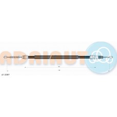 Adriauto 41.0297 - ADRIAUTO RENAULT трос ручного гальма задн. лів.-прав. бараб. Laguna