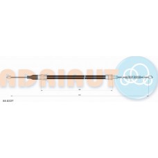 Adriauto 55.0227 - ADRIAUTO VW трос ручн. гальма лів.-прав. 1.1-1.4 Polo 84-94