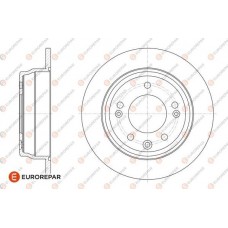 EUROREPAR 1667871080 - EUROREPAR 8708309198 ДИСК ГАЛЬМ?ВНИЙ ЗАДН?Й 2ШТ.