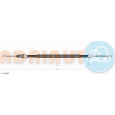 Adriauto 41.0245 - ADRIAUTO RENAULT трос ручного гальма  лів. пр. 5 84-