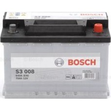 BOSCH 0092S30080 - BOSCH S3 Акумулятор 12В- 70А-год.-640А. 278175190. 16.5кг. виводи -
