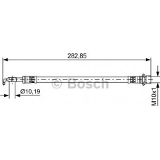 BOSCH 1987481643 - BOSCH шланг гальм. задн. TOYOTA YARIS -11