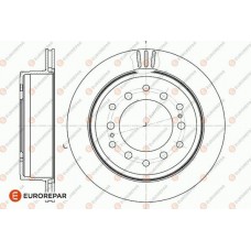 EUROREPAR 1642778180 - 8708309198 ДИСК ГАЛЬМІВНИЙ ЗАДНІЙ