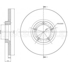 Cifam 800-163 - Гальмівний диск пер. Fiesta-Fiesta-Focus-Fiesta-Focus-Fiesta-Transit-Sierra 85-