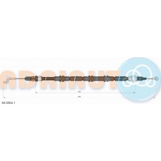 Adriauto 55.0204.1 - ADRIAUTO VW трос ручного гальма лів.-прав.T5 4х4