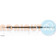 Adriauto 55.0230 - Тросовий привод, стоянкове гальмо