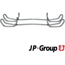JP Group 1163650210 - Монтажний к-кт гальмівних колодок OCTAVIA-GOLF-A4-A6 91-11