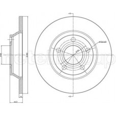 Cifam 800-392C - CIFAM VW Диск тормозной передний A4 1.6-1.9TDI 11-94-