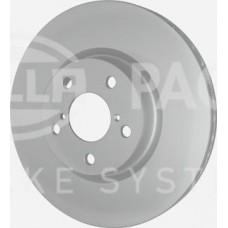 HELLA PAGID 8DD 355 132-711 - HELLA PRO SUBARU Гальмівний диск передн. IMPREZA 1.6. 2.0