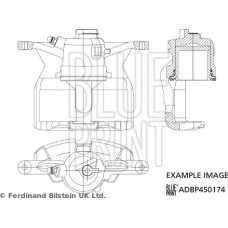 Blue Print ADBP450174 - BLUE PRINT суппорт передн. лів. TOYOTA RAV 4 -13