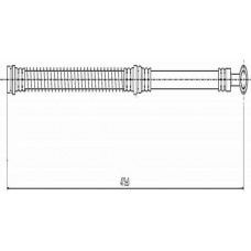 CAVO C900 134A - CAVO MITSUBISHI шланг гальмівний Carisma.Volvo