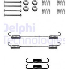 Delphi LY1301 - DELPHI FIAT Р-к установчий задн. гальм. колодок Doblo 01-