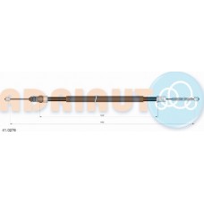 Adriauto 41.0276 - ADRIAUTO RENAULT трос ручного гальма лів-прав R21 86-