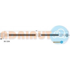 Adriauto 58.1204 - ADRIAUTO шланг гальмівний передн. лів. Ssangyong Actyone 06-