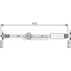 BOSCH 1987481022 - BOSCH VOLVO шланг гальм. задн.C30-C70-S40-V50