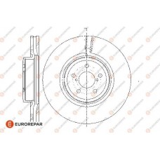 EUROREPAR 1676009380 - EUROREPAR 8708309198 ДИСК ГАЛЬМ. ПЕР. 1 ШТ.