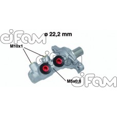 Cifam 202-681 - CIFAM FIAT головний гальмівний циліндр 500 07-.Panda 10-.ABARTH 500 08-