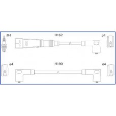 HITACHI 134715 - HUCO VW К-кт высоковольтных проводов 80.100.Passat  2.0-2.2