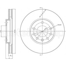 Cifam 800-514C - CIFAM OPEL Диск тормозной передний ASTRA G H  1.8.2.0 98-