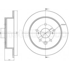 Cifam 800-1545C - CIFAM Диск тормозной задн.Lexus IS 05-