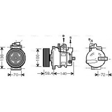 Ava Quality Cooling AIAK262 - Компресор, система кондиціонування повітря