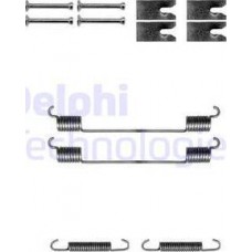 Delphi LY1310 - DELPHI FIAT К-т кріплення задніх гальмівних колодок Doblo 10-