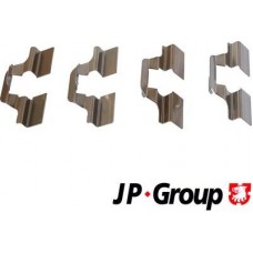 JP Group 1163750410 - Монтажний к-кт гальмівних колодок BERLINGO-PARTNER-CADDY 98-15