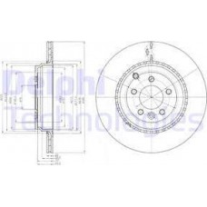 Delphi BG9082C - DELPHI LANDROVER диск гальмівний задн.лакірів.! Range Rover Sport 09-