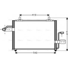 Ava Quality Cooling DW5084 - Конденсатор, система кондиціонування повітря