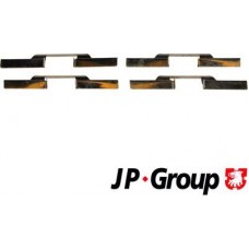 JP Group 1163650610 - Монтажний к-кт гальмівних колодок зад. MEGANE-GOLF 94-03