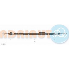 Adriauto 41.0291.1 - ADRIAUTO RENAULT трос ручного гальма задн. лів. CLIO III  06-
