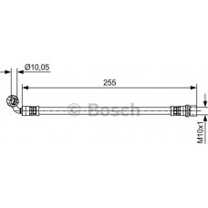 BOSCH 1987481647 - Гальмівний шланг LEXUS-TOYOTA GX470-4-runner-Land Cruiser RL 3.0-4.7 02>>