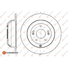 EUROREPAR 1667853480 - EUROREPAR 8708309198 ДИСК ГАЛЬМ?ВНИЙ ЗАДН?Й 2ШТ.