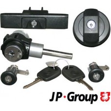 JP Group 1187501410 - JP GROUP SKODA К-кт. замків запал  2шт дверікришка бака  ручка багажника  2шт. ключі Felicia 94-02