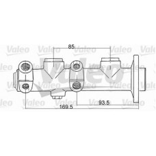 350710 VALEO Головний гальмівний циліндр