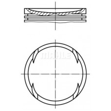 001 40 02 MAHLE поршень