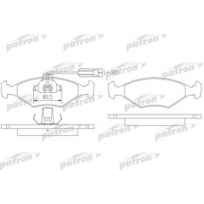 PBP912 PATRON Комплект гальмівних колодок, дискове гальмо