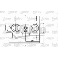 350823 VALEO Головний гальмівний циліндр