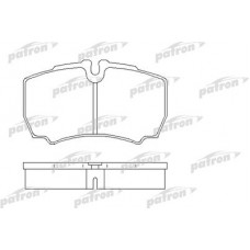 PBP1405 PATRON Комплект гальмівних колодок, дискове гальмо