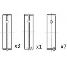 BM1051-025 FAI AutoParts Підшипник колінвалу