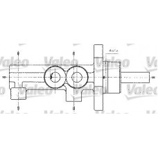 402272 VALEO Головний гальмівний циліндр