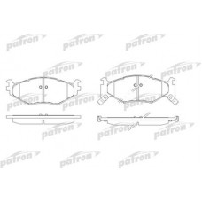 PBP977 PATRON Комплект гальмівних колодок, дискове гальмо